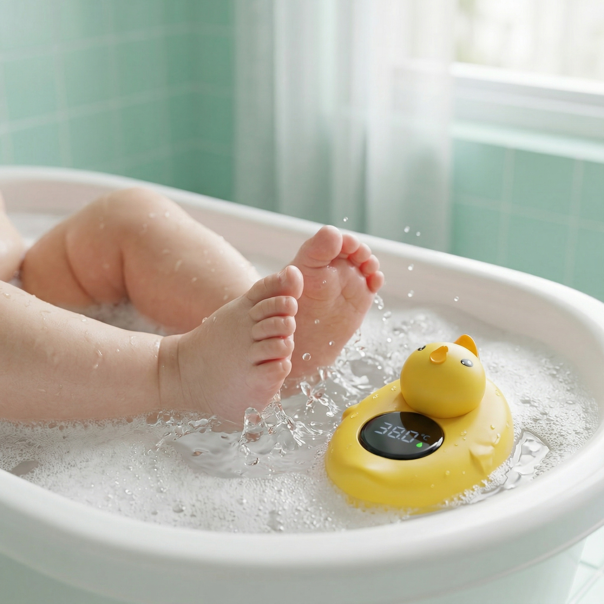 Baby Bath Thermometer Duck